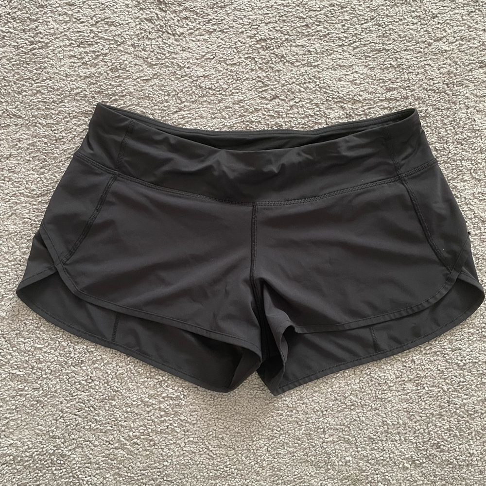 OG lululemon athletica Speed Shorts Sz 10 2.5” inseam